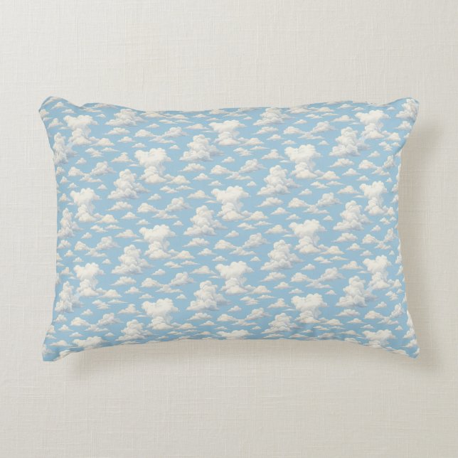 Cloud Pattern  Decorative Cushion (Front)
