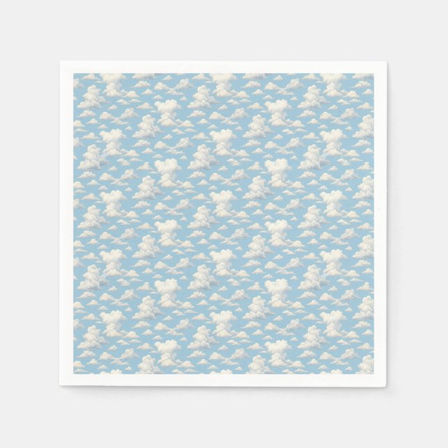 Cloud Pattern  Napkin (Front)