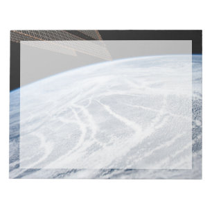 Cloud Patterns South Of The Aleutian Islands. Notepad