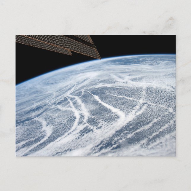 Cloud Patterns South Of The Aleutian Islands. Postcard (Front)