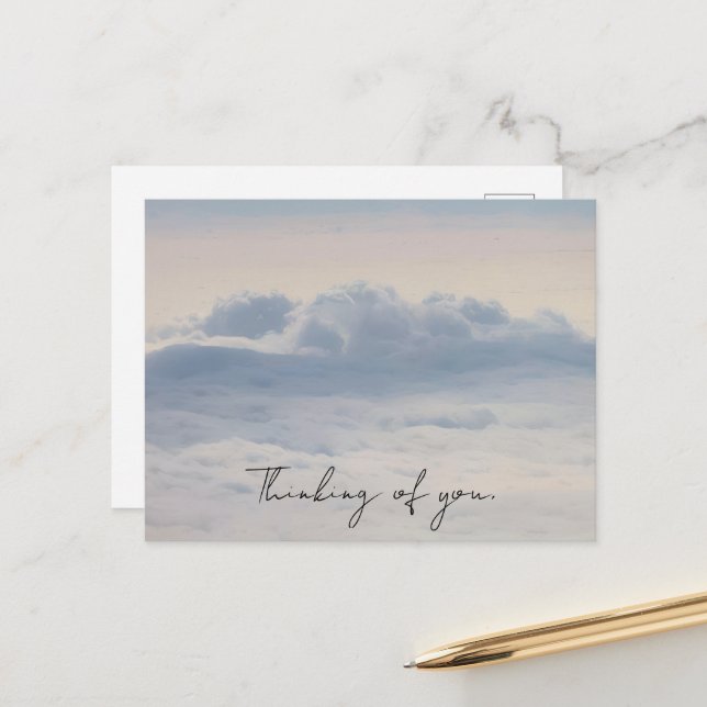 Cloud Photography Postcard (Front/Back In Situ)