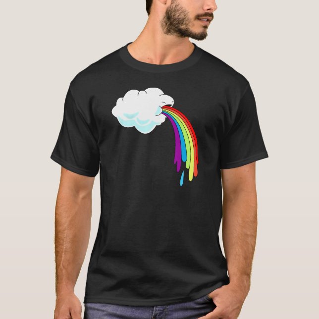 Cloud Rainbow T-Shirt (Front)