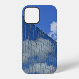 Cloud Reflection in Skyscraper iPhone 12 Case