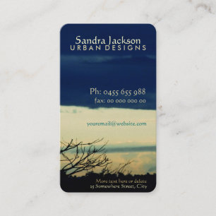 Cloud 'scapes Mood Business Card