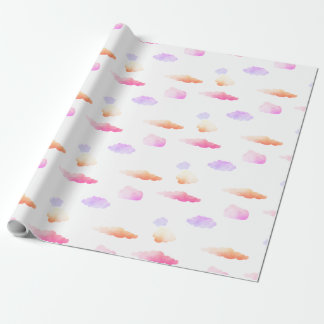 Cloud seamles pattern wrapping paper