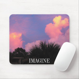 Cloud Shapes Mouse Mat