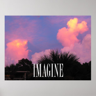 Cloud Shapes Poster