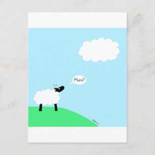 Cloud Sheep Postcard