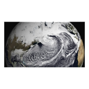 Cloud simulation of a single day 2 photo print