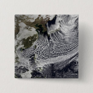 Cloud simulation of a single day 4 15 cm square badge