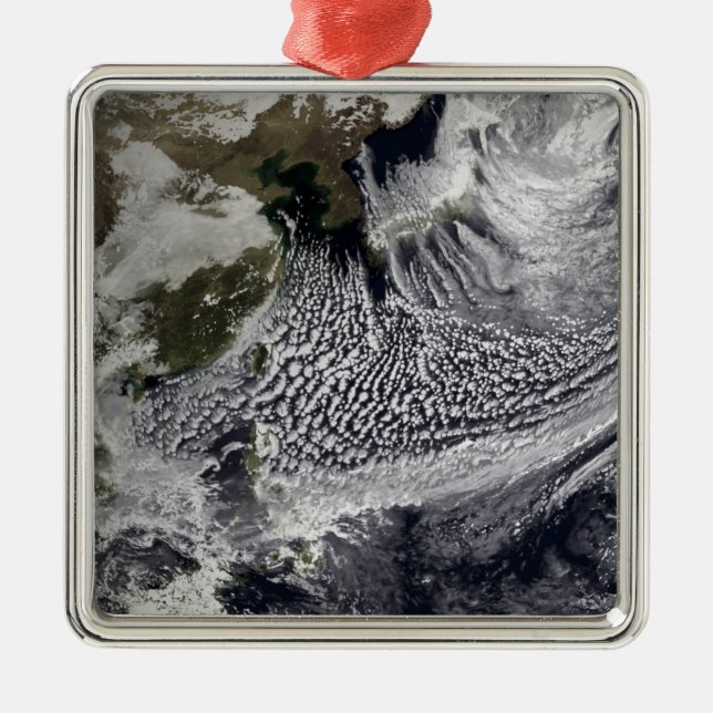 Cloud simulation of a single day 4 metal tree decoration (Front)