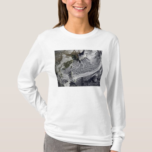 Cloud simulation of a single day 4 T-Shirt (Front)