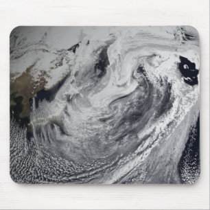 Cloud simulation of a single day mouse mat