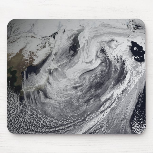 Cloud simulation of a single day mouse mat (Front)