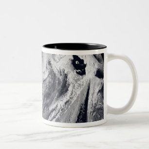 Cloud simulation of a single day Two-Tone coffee mug