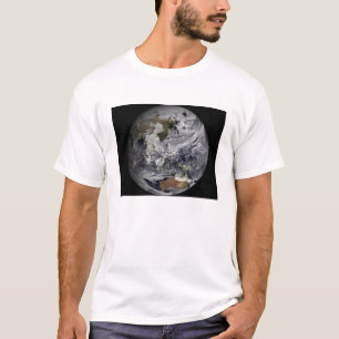 Cloud simulation of the full Earth T-Shirt