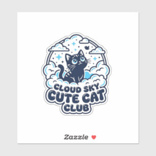 Cloud Sky Cute Cat Pet Lover Shirt Art - Cloud Sky