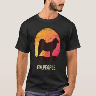 Cloud Spitz German Spitz Retro 1 T-Shirt