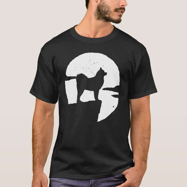 Cloud Spitz German Spitz Retro 9 T-Shirt (Front)