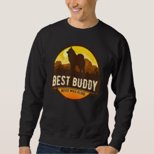 Cloud Spitz German Spitz Retro Sweatshirt