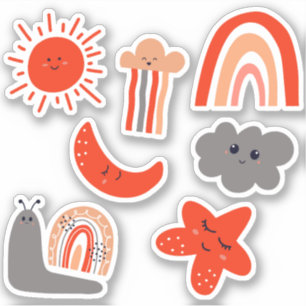 Cloud Star Rainbow & More Characters for Kids 8