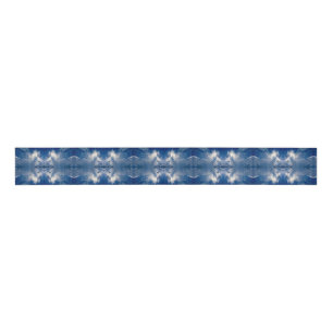 Cloud Streaks Abstract Grosgrain Ribbon