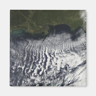 Cloud streets are visible magnet