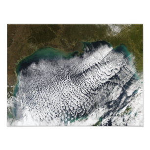 Cloud streets in the Gulf of Mexico Photo Print