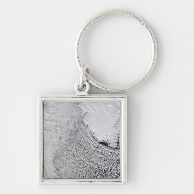 Cloud Streets in the Labrador Sea Key Ring (Front)