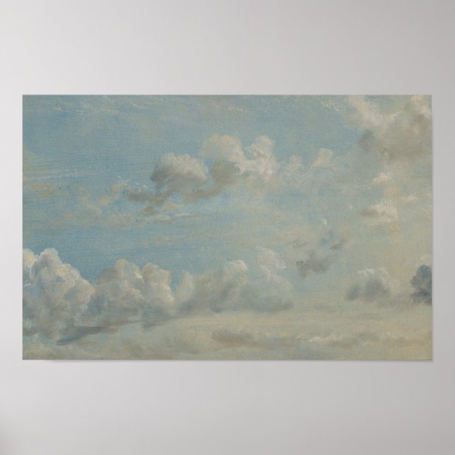 Cloud Study – John Constable Poster (Front)