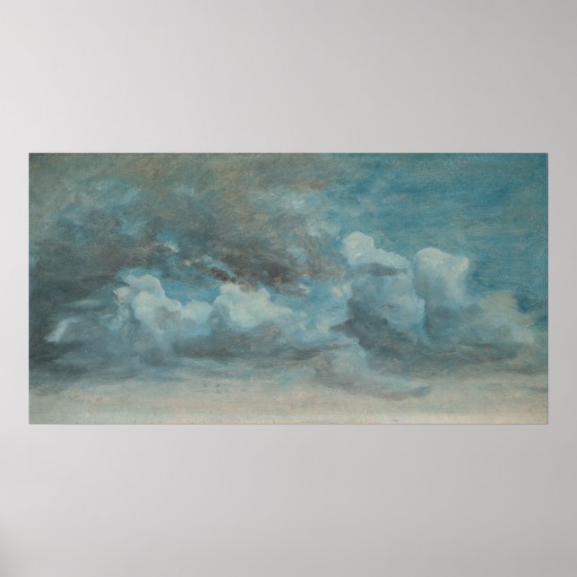 Cloud Study – Lionel Constable Poster (Front)