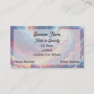 Cloud Swirl Business Card