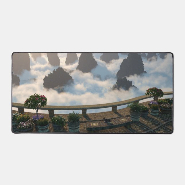 Cloud Terrace (2024) Desk Mat (Front)