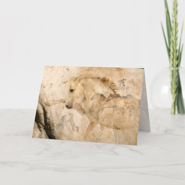 Cloud the Defender, 5" x 7" Folded Greeting Card (Front)