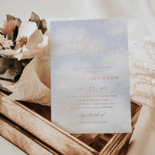 Cloud Themed baby Shower