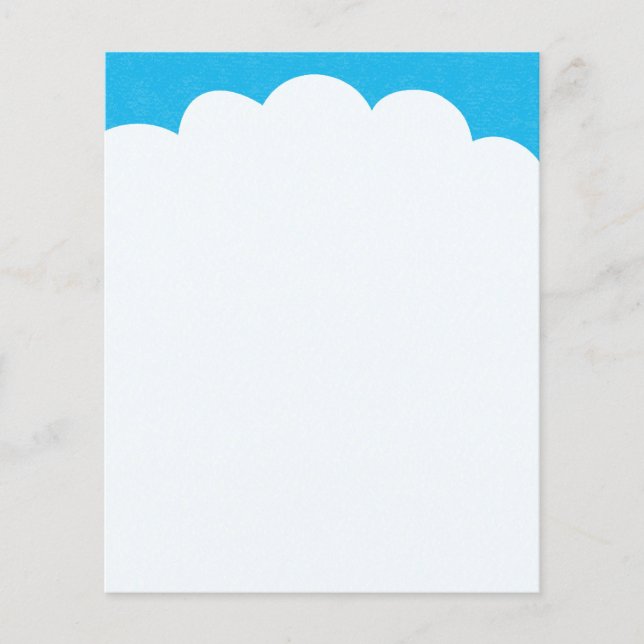 Cloud Tops Flyer (Front)