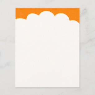 Cloud Tops - Orange Flyer