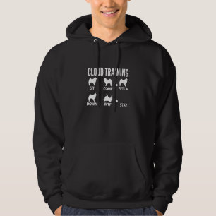 Cloud Training For American Eskimo Dog Owners Hoodie