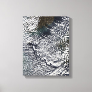 Cloud vortices off Cheju Do, South Korea 2 Canvas Print