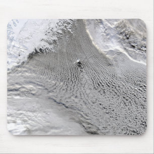 Cloud vortices off Jan Mayen Island Mouse Mat