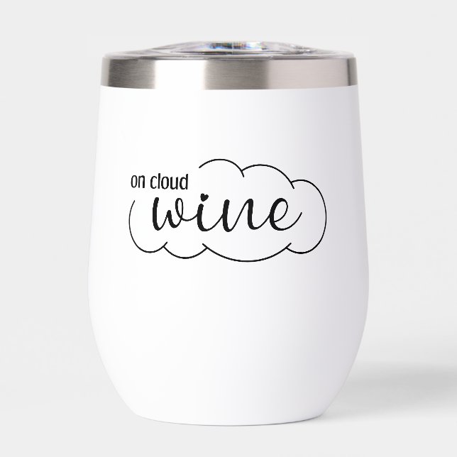 Cloud Wine Tumbler (Front)