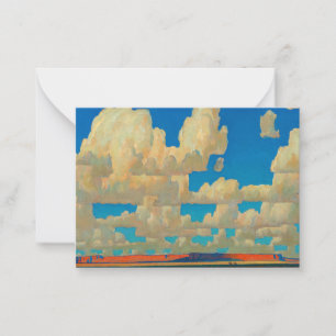 Cloud World by Maynard Dixon Card