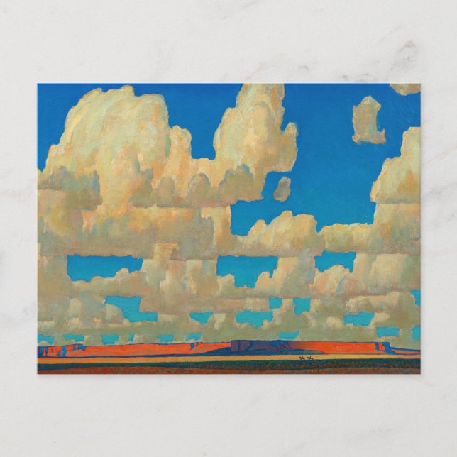 Cloud World by Maynard Dixon Holiday Postcard (Front)