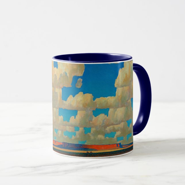 Cloud World by Maynard Dixon Mug (Front Right)