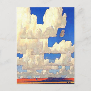 “Cloud World” by Maynard Dixon Postcard