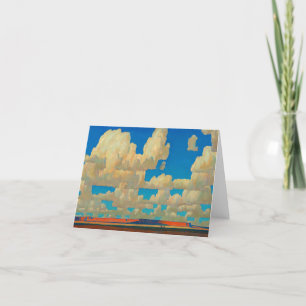 Cloud World by Maynard Dixon Thank You Card