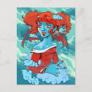 cloud zombies postcard