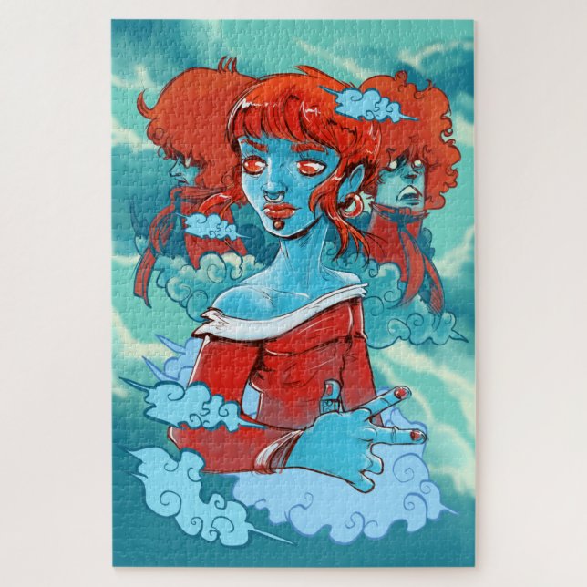 cloud zombies puzzle (Vertical)