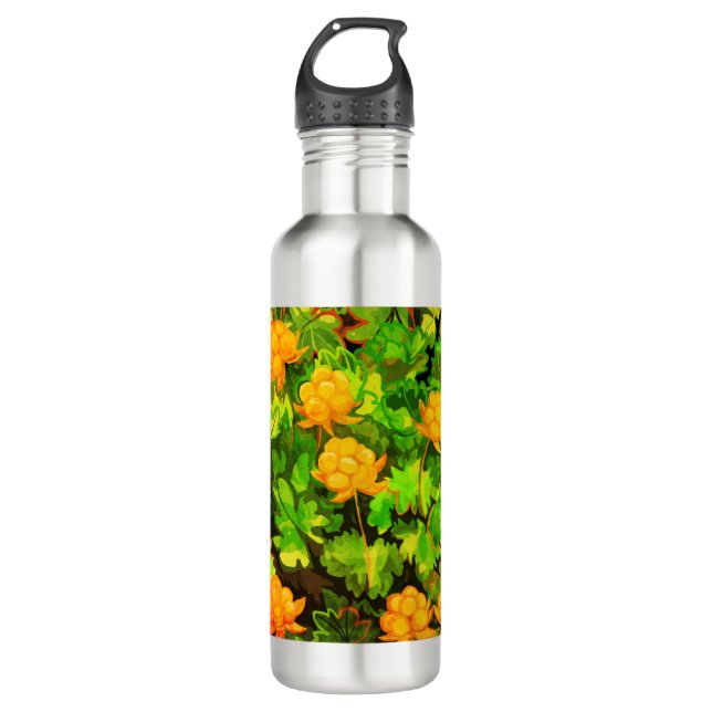 Cloudberries 710 Ml Water Bottle (Front)