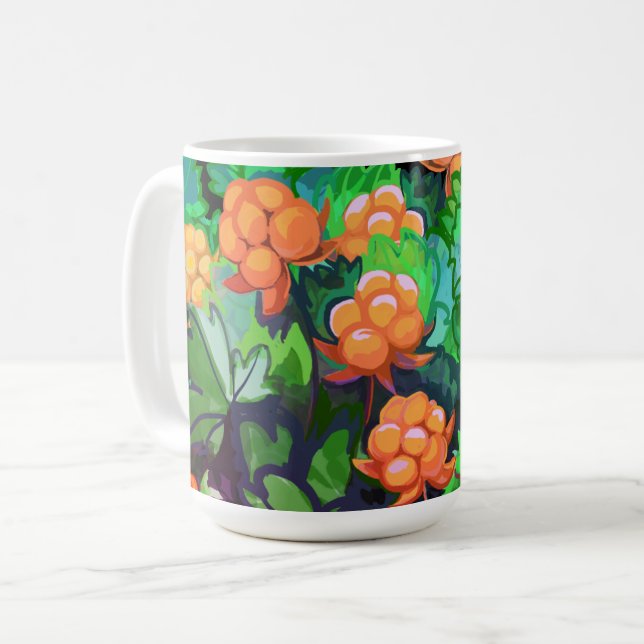 Cloudberries Coffee Mug (Front Left)